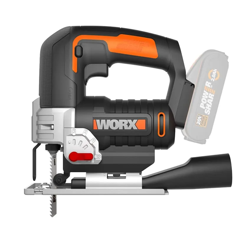 Лобзик WORX WX543 20V аккумуляторный — детальное фото